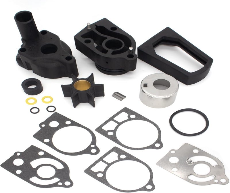 QUICKMARINER QuickMarine 77177A3 Water Pump Impeller Repair Kit for Mercury Marine 30 JET 35-70 HP Outboard Motors Replacement 46-77516A3 46-77177A3 Sierra 18-3322 Boat Engine - Image 3